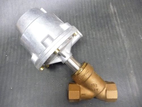 Gemu 514 angle seat globe 1 1/2 inch brass valve 514 40d31 9 51 2 for sale