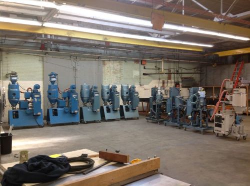 Lot of nine (9)! portable desiccant dryers novatec, dri-air, aec whitlock, as-is for sale