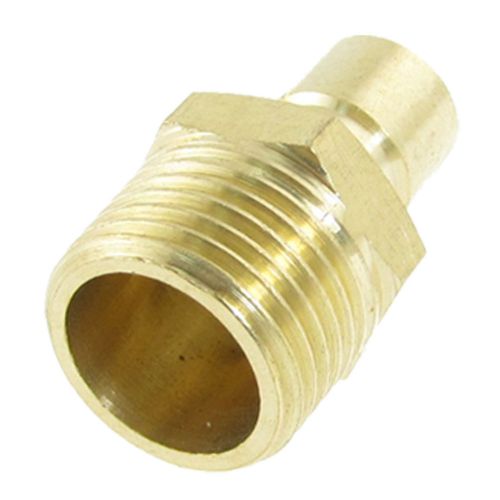 4/5&#034; Male Fine Threaded Mould Brass Quick Fittings Pipe Connector