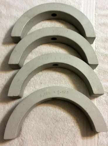 Butt fusion inserts 8.625 x 6.625 used in very good condition  for hdpe set of 4 for sale