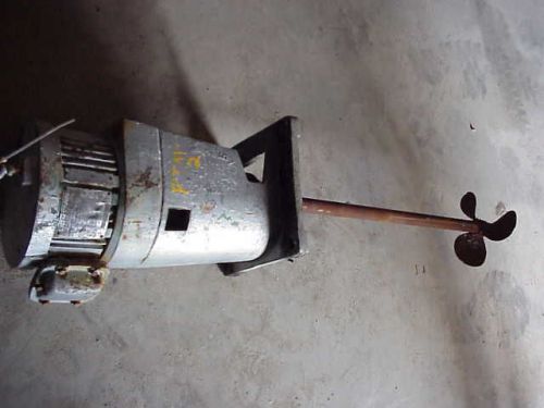 2 hp 2hp xp center mount mixer w 3 ft steel shaft in nj for sale