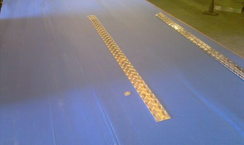 Aluminum Flat Diamond Plate Sheet Stock 1 in x 48 in, 1/16 thick, 1in, 1 in, 1”,