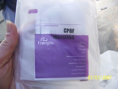 ENTEGRIS 1/2&#034; FLARE TUBE CAP   P/N:  CP8F