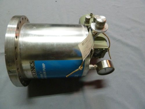 CTI Cryo-Torr 7 High Vacuum Pump Model 3918052 G1 and Model 21 Refrigerator