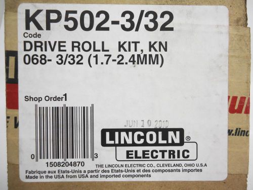 Lincoln Electric KP502-3/32 Drive Roll Kit KN 068-3/32 (1.7-2.4mm)