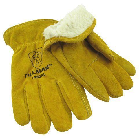 (2X-Large) Lined Cowhide Gloves