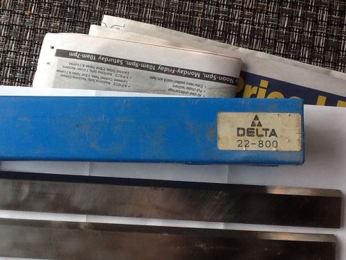 Rockwell Delta 22-800 Planer Knives 18&#034; 1-1/8&#034; Wide, 3/16&#034; Thick New