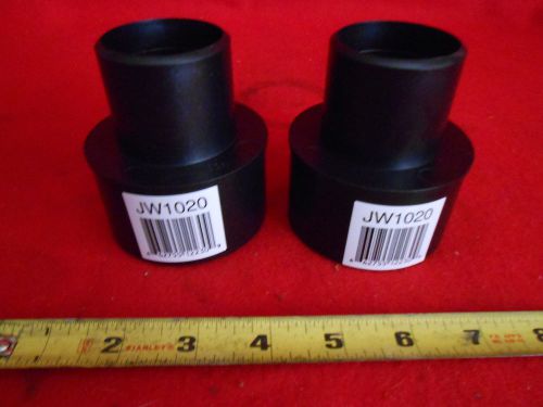 Jet woodworking  dust collector collecting system pipe reducer 3&#034; to 2&#034; 2 pack for sale
