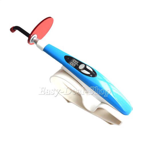 Dental LED Wireless Cordless Curing Lamp Light Cure 7W Teeth Whitening CE Blue