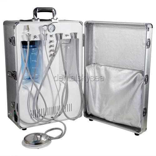 Dental portable delivery unit compressor self-contained air system for sale