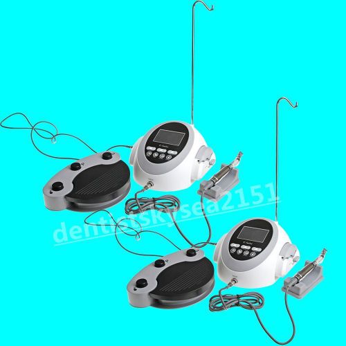 2x Dental Implante Drill Motor Machine Surgical Reduction 20:1 Contra Angle CR20