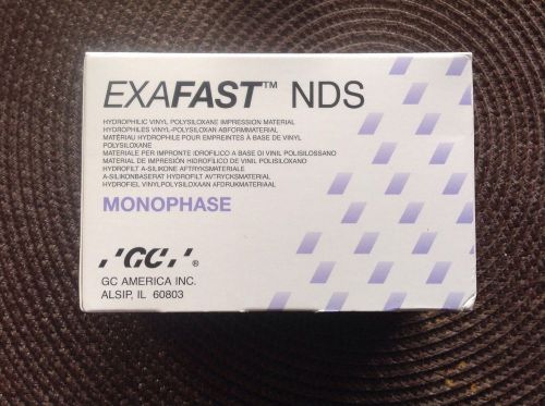 Exafast NDS Monophase 2pk impression material