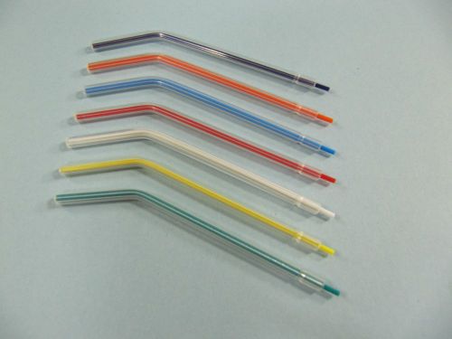 Air Water Syringe Plastic Tubes 250/Bag Assorted Color