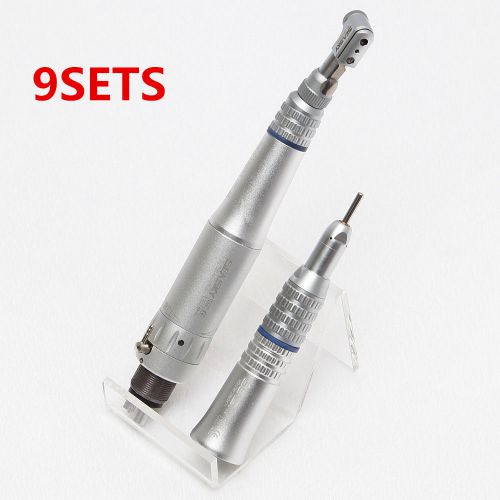 9  Dental Slow Low Speed Handpiece Air Motor E-Type Straight Contra Angle 01