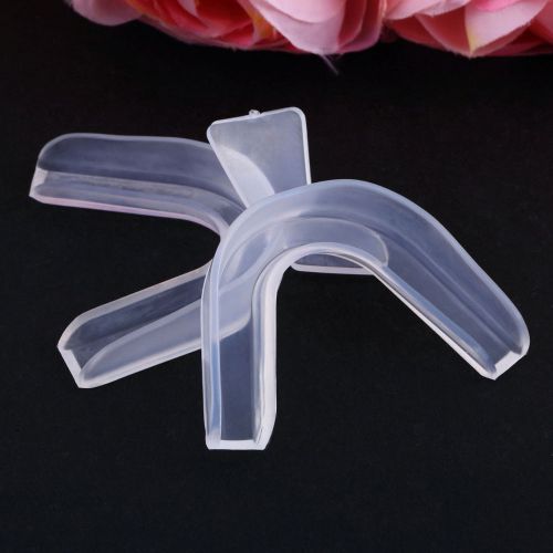1 pair thermoforming dental teeth whitening trays bleaching tooth whitener fo for sale