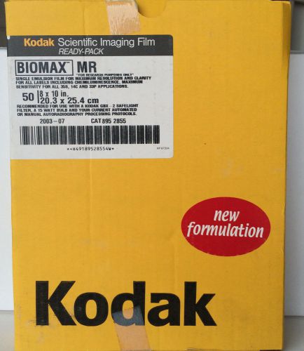 Kodak Scientific Imagine Film Ready-Pack Biomax MR 50 8x10&#034; Cat #8952855 NEW!