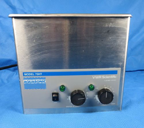 Vwr scientific aquasonic ultrasonic cleaner 75ht *no lid or drain plug* for sale