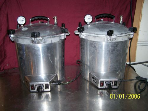 All american autoclaves  portable  electric steroclave 25x for sale