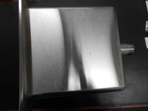 Stainless Steel Process Sink  Coved Corner  11&#034;x 6&#034; x 12&#034; deep     3.0 gallons