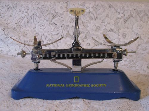 Rare National Geographic Balancing Scale