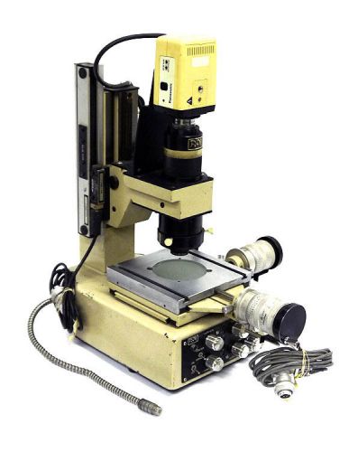 ROI Laboratory Inspection Microscope+Panasonic WV-CD110 Solid State CCD Camera