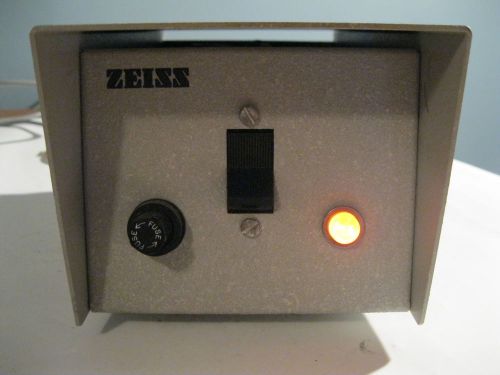 Zeiss Microscope Electro Powerpacs Corp Lamp light power supply Model 1100 WORKS