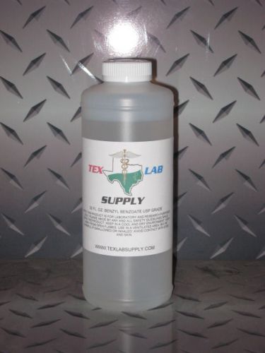 Tex Lab Supply 32 Fl. Oz. Benzyl Benzoate USP Grade STERILE FREE SHIPPING