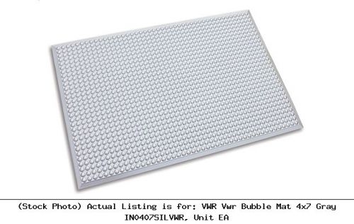 Vwr vwr bubble mat 4x7 gray in0407silvwr, unit ea lab safety unit for sale