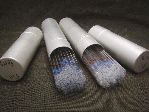 LOT 83 Glass 5ml Pipetes w/Aluminum Canister, pipete