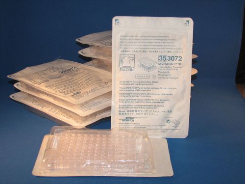 BD Falcon Microtest 96 Well Cell Cultureware # 35 3072 10 Plates