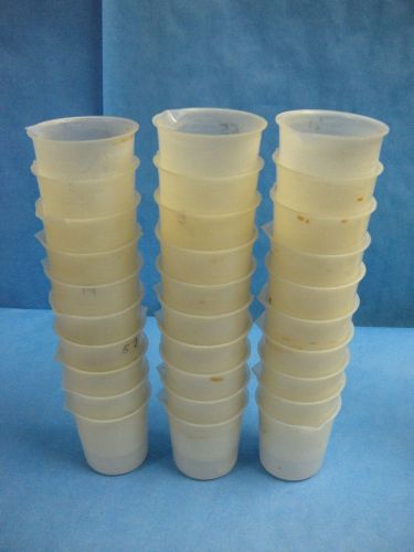 Mallinckrodt 250ml plastic beaker lot of 30 for sale