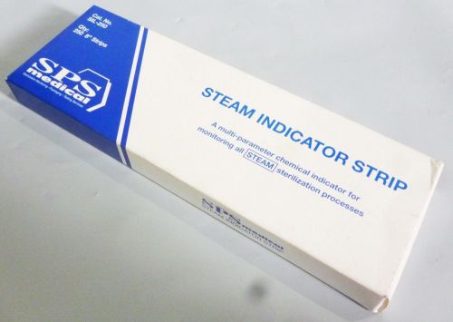 Sps steam indicator strip  &#034;250 strips&#034; sil 250 en 867- class d pack of 10 for sale