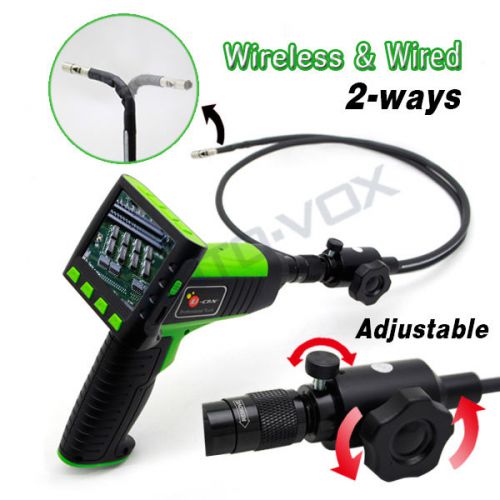 Wireless Inspection Camera Video 2-Way Rotation Industrial 5.5mm Snake Endoscope