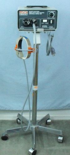 Luxtec 1300 dual channel 150w light source dvi surgical headlight rolling stand for sale