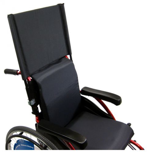 Wheelchair Parts Accessary Backrest Extension Detachable Headrest 18&#034; New