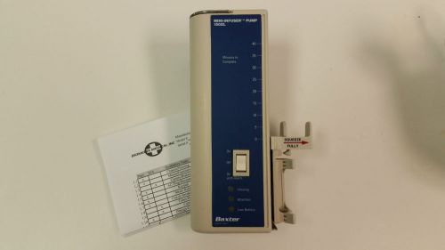 Baxter mini-infuser 150xl syringe/infusion pump for sale