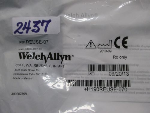 Reuse-07 welch allyn  flexiport blood pressure cuff for sale