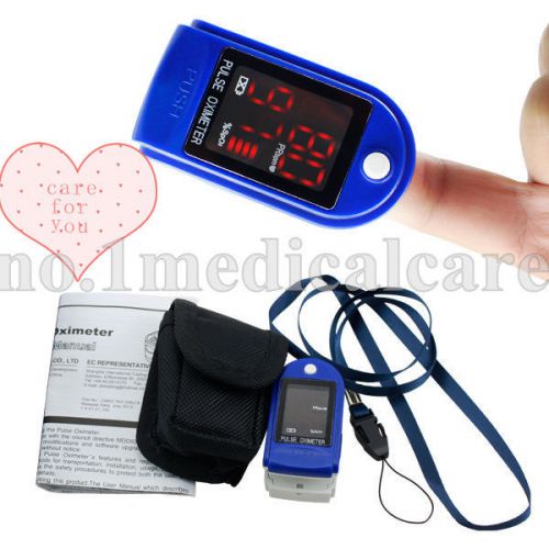 Fingertip Pulse Blood Oxygen SPO2 Monitor FDA/CE LED contec Factory sale