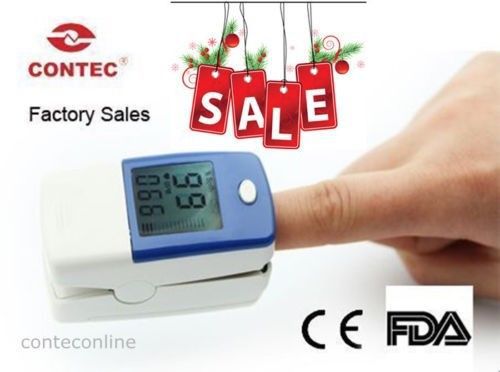 CE FDA Oximeter Fingertip Pulse Oximeter Blood Oxygen SpO2 Monitor LCD display
