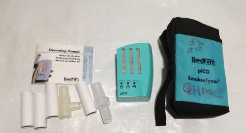 Bedfont piCO Smokerlyzer Breath CO Handheld Monitor QUIT SMOKING DEVICE