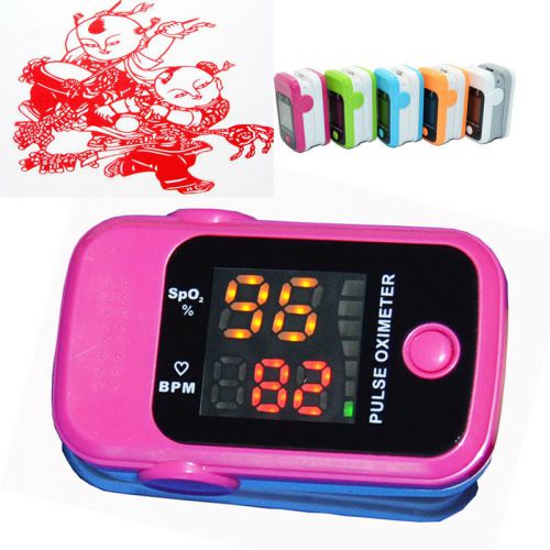 Led blood oxygen fingertip pulse oximeter oximetro dedo spo2 pr pulsioximetro ce for sale