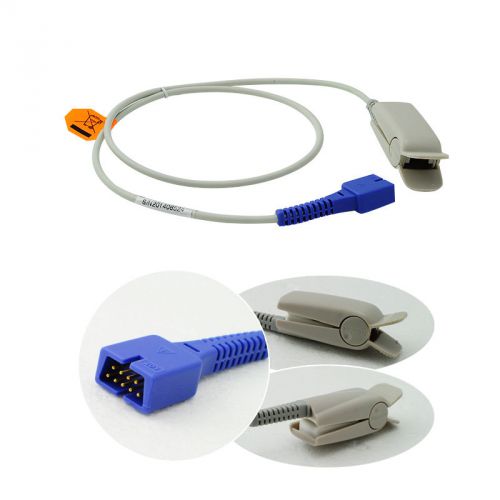 Compatible nellcor spo2 sensor,adult fingertip probe clip oximax sensor 1m 9 pin for sale