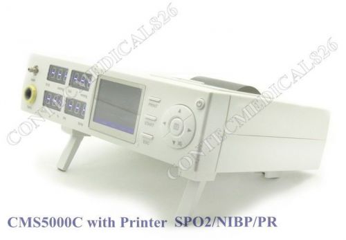 Contec,New,Portable smart ICU patient monitor,NIBP,SPO2,PR,Printer,CMS5000C
