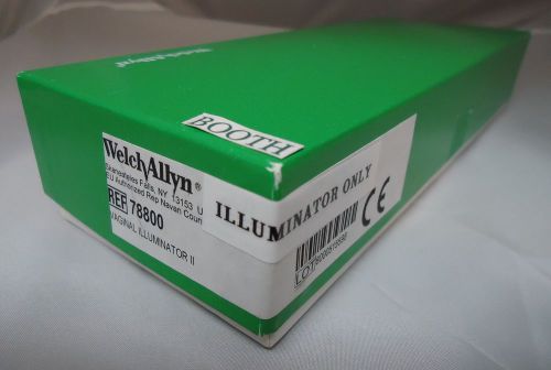 Welch allyn  #78800 kleenspec corded speculum illuminator ----new in box for sale