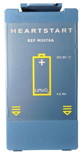 Heartstart home onsite or frx aed defibrillator batteries, m5070a for sale