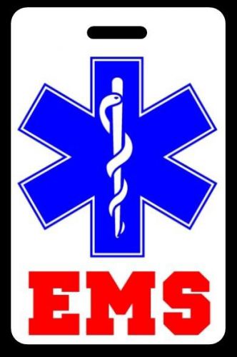 Ems luggage/gear bag tag - free personalization - new for sale