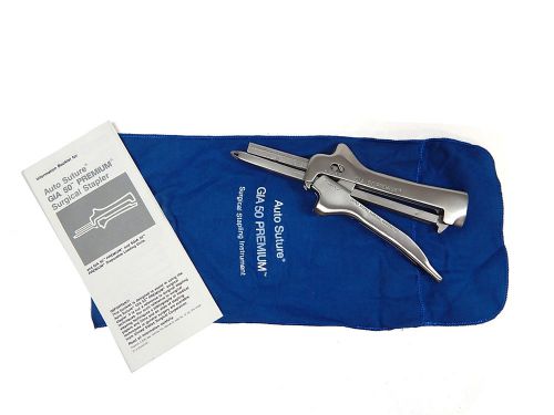 New us surgical co.  auto suture gia 50 premium stainless steel surgical stapler for sale