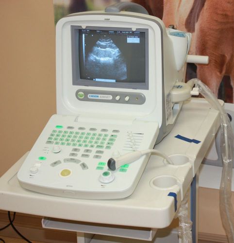 Chison 8300vet veterinary ultrasound sacnner&amp;micro-convex probe 5.0-8mhz-demo for sale
