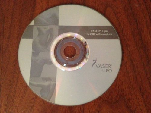 VASER Lipo In-Office Procedure Video CD (Plastic Surgeons) Liposuction Solta