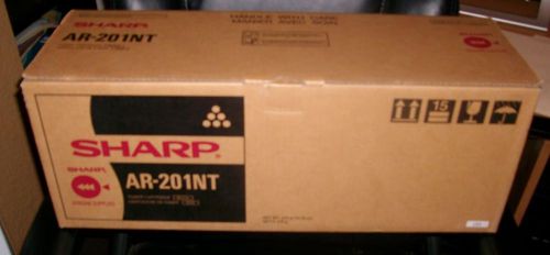 Genuine sharp toner cartridge black at-201nt (aka ar-202nt) new in box for sale